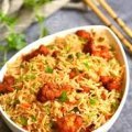 veg manchurian rice