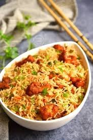 veg manchurian rice