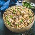 mushroom fried rice