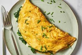2 egg plain omelette