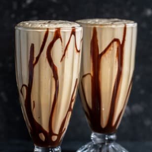 cold coffee with Vanila ice cream