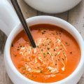 Cream of tomato soup