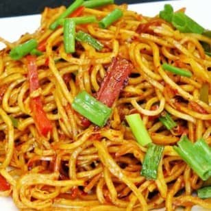 veg Shanghai noodles