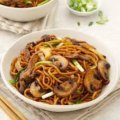 mushroom noodles 