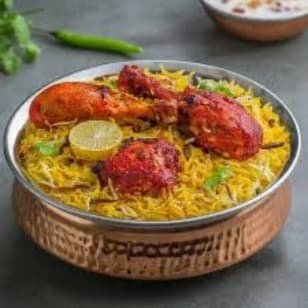 chicken tandoori biryani 