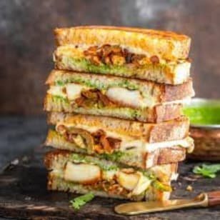 bbq paneer sandwich