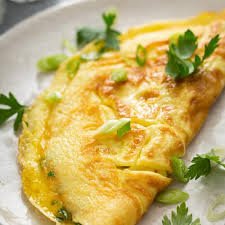 plain omelette