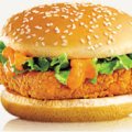 veg cheese burger