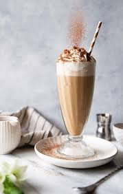 cold coffe with ice cream