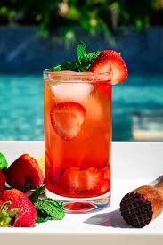 Strawberry mojito