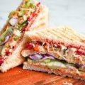 veg club sandwich