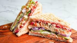 veg club sandwich