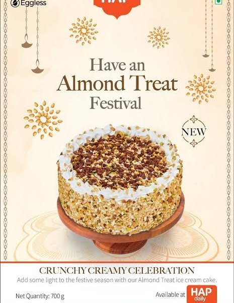 Almond treat cake