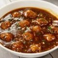 veg manchurian dry/gravy 