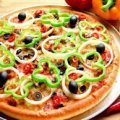 CHEESE CAPSICUM PIZZA