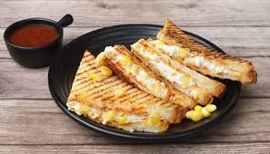 VEG CHEESE CORN SANDWICH