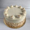  Coconut Cake Small + Popper 40 inch + Sparkle candle 
