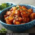 Aloo ke Gutke - Mushroom