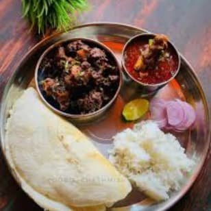 sadhi mutton thali 