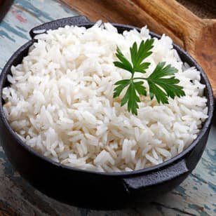 plain rice 