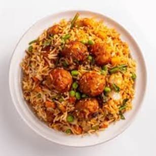 veg manchurian rice 
