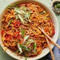 chicken chilli garlic noodles 