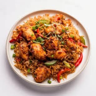 chicken chilli garlic rice 
