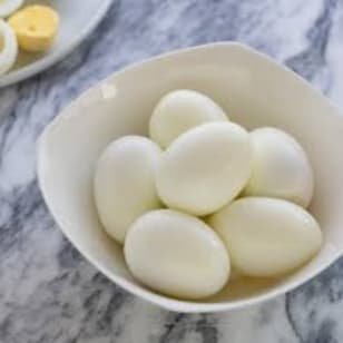 boiled eggs 