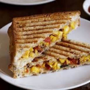 corn & cheese sandwich